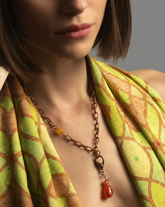 Pendant Necklace Carnelian
