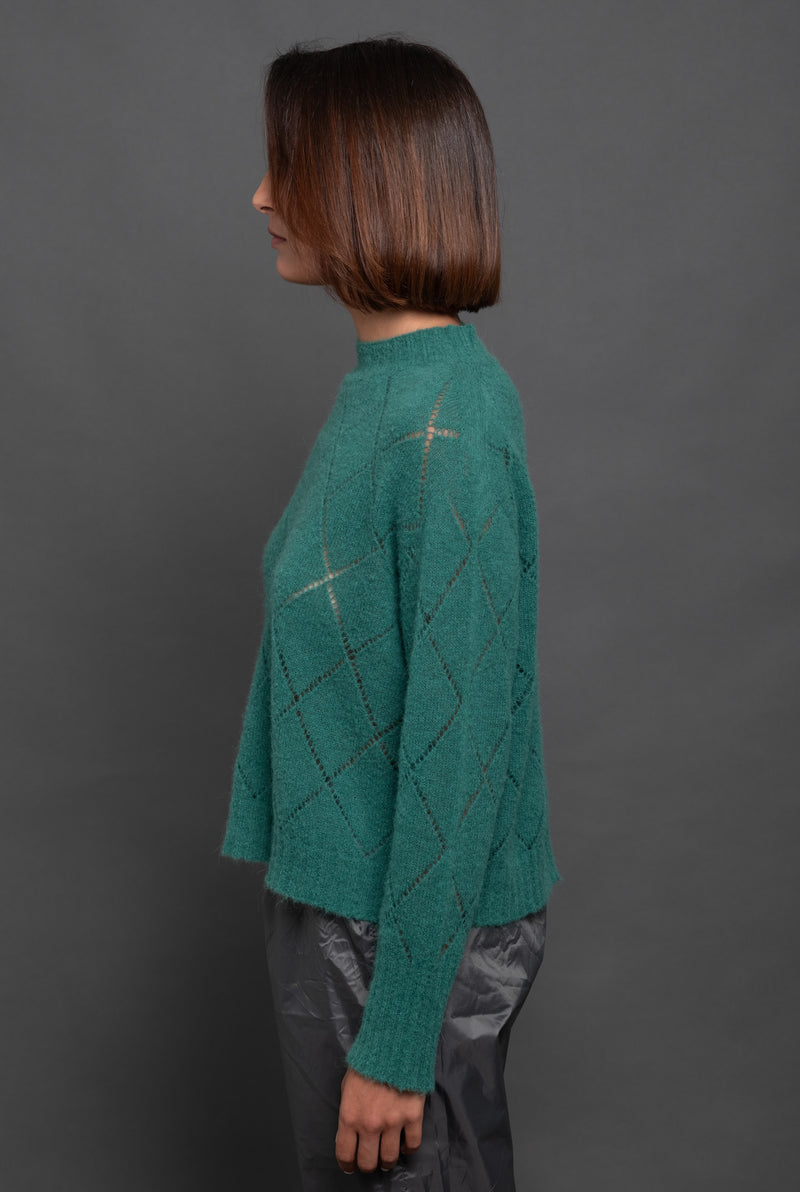 Women's Sweater Crewneck Alpaca
