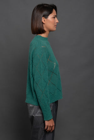 Women's Sweater Crewneck Alpaca