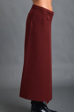 Women's Merino Wool Wrap Skirt