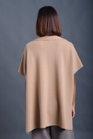 Women's Double Sided Wool Cashmere Cape