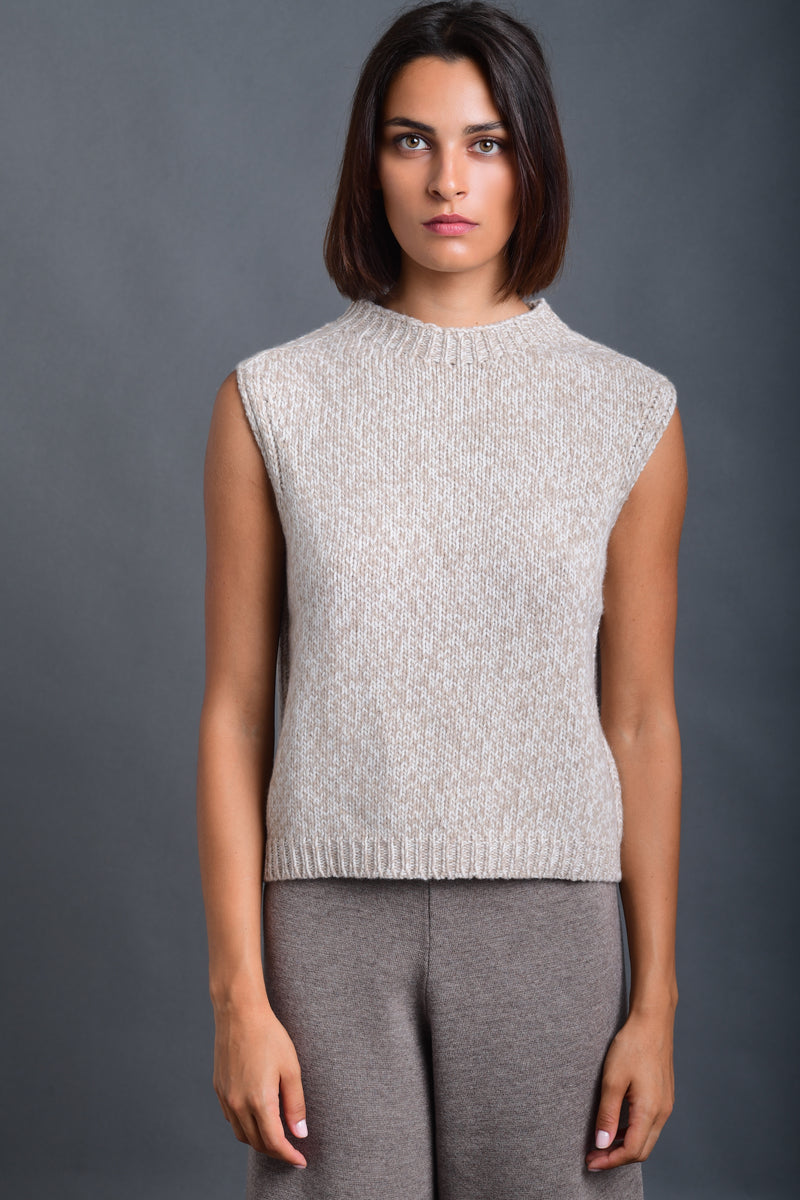 Women's Wool Cashmere Vest