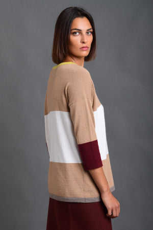 Women's Sweater Wool Boatneck