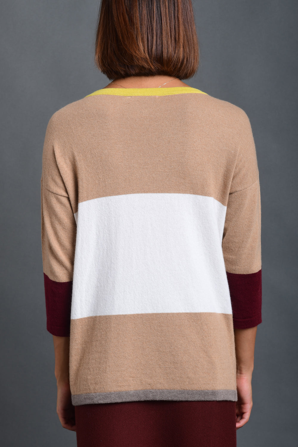 Women's Sweater Wool Boatneck
