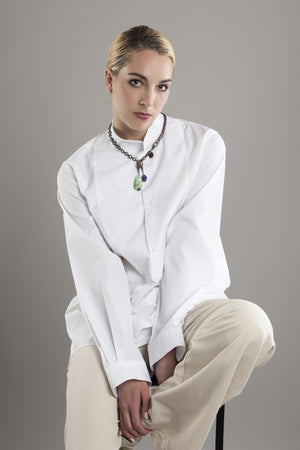 Cotton Poplin Shirt "Alfred"
