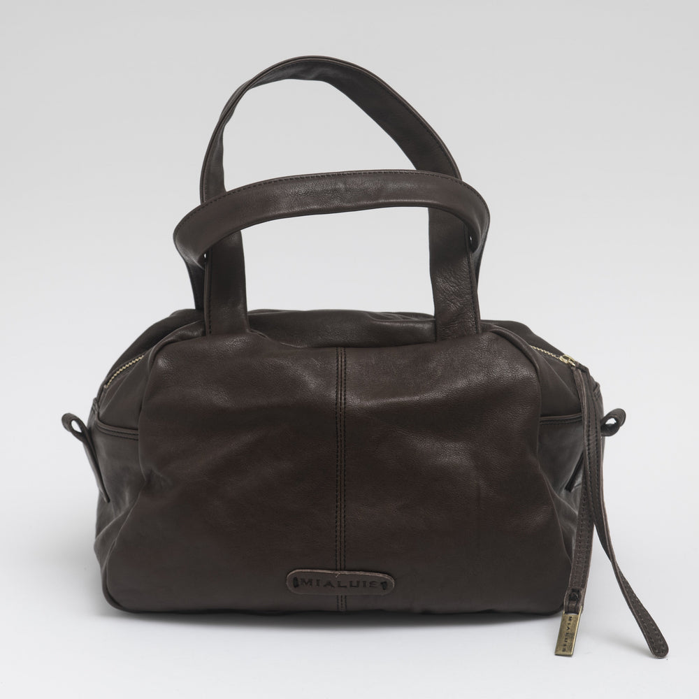 Women's Leather Bag "Betty" Cioccolato