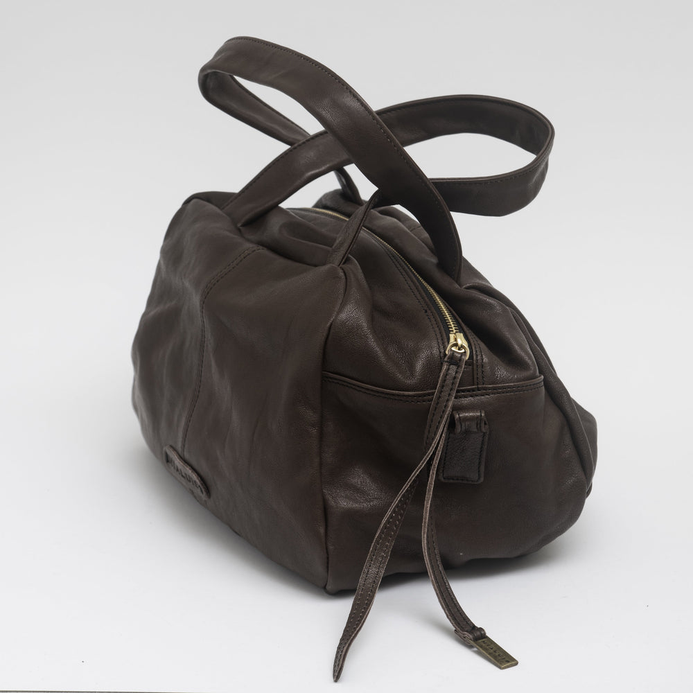 Women's Leather Bag "Betty" Cioccolato