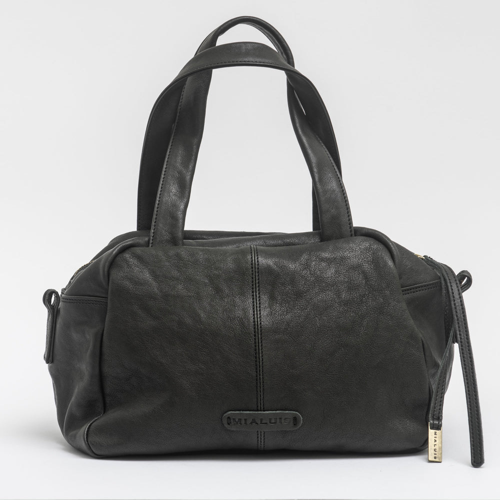 Women's Leather Bag "Betty" Verde Foresta