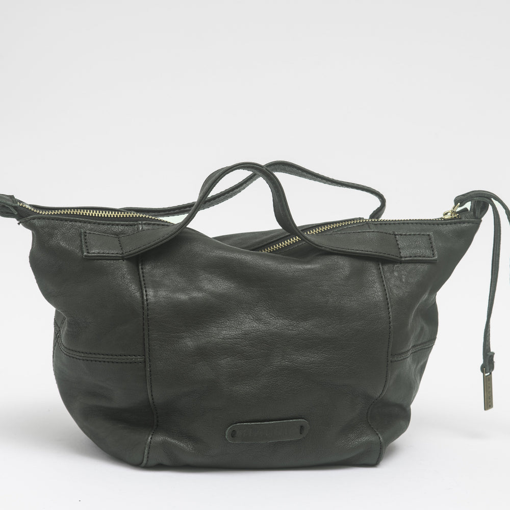 Women's Shoulder Bag "Chicca" Verde Foresta