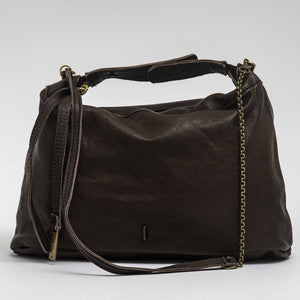 Women's Leather Bag "Marty" Cioccolato