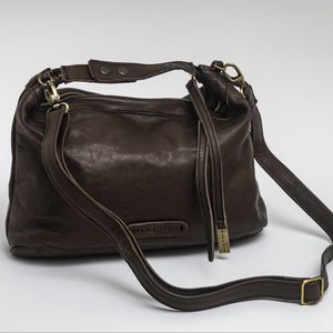 Women's Leather Bag "Marty" Cioccolato