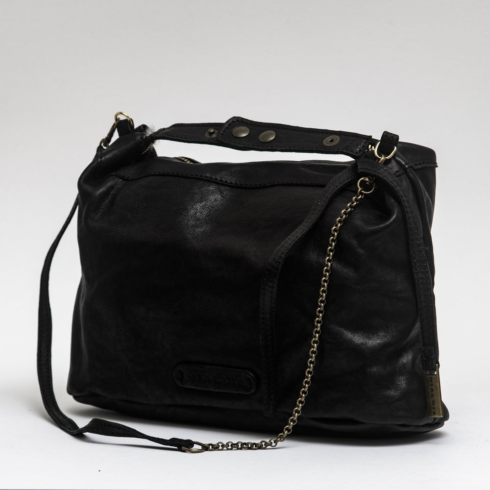 Women's Leather Bag "Marty" Nero