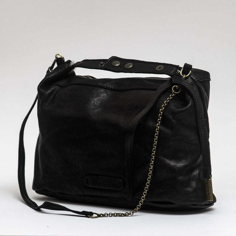 Women's Leather Bag "Marty" Nero