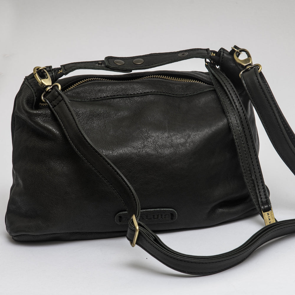 Women's Leather Bag "Marty"  Verde Foresta