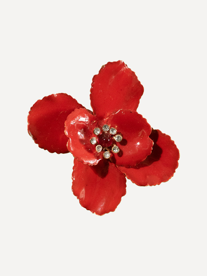Brooch Floral-Motif
