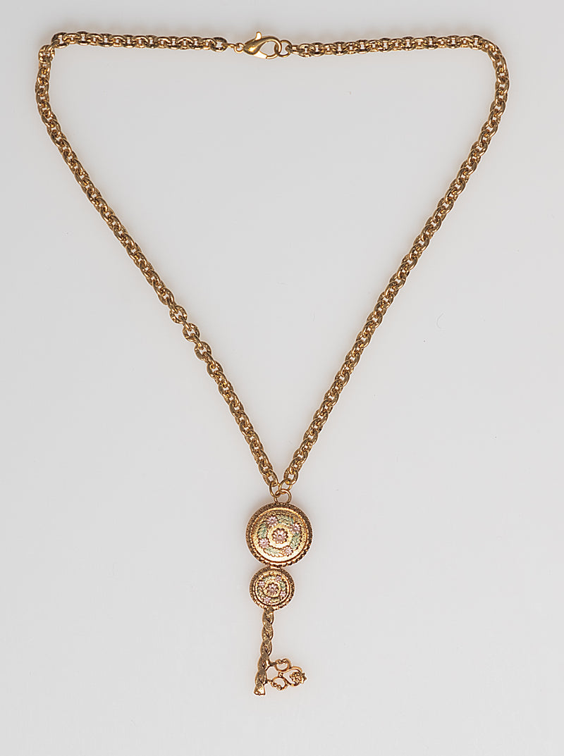 Pendant Necklace Key-Motif