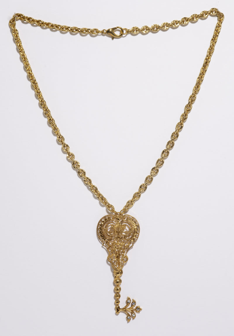 Pendant Necklace Key-Motif