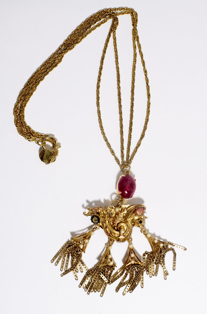 Pendant Necklace Tassels