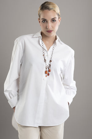 Cotton Poplin Shirt "Emanuel"