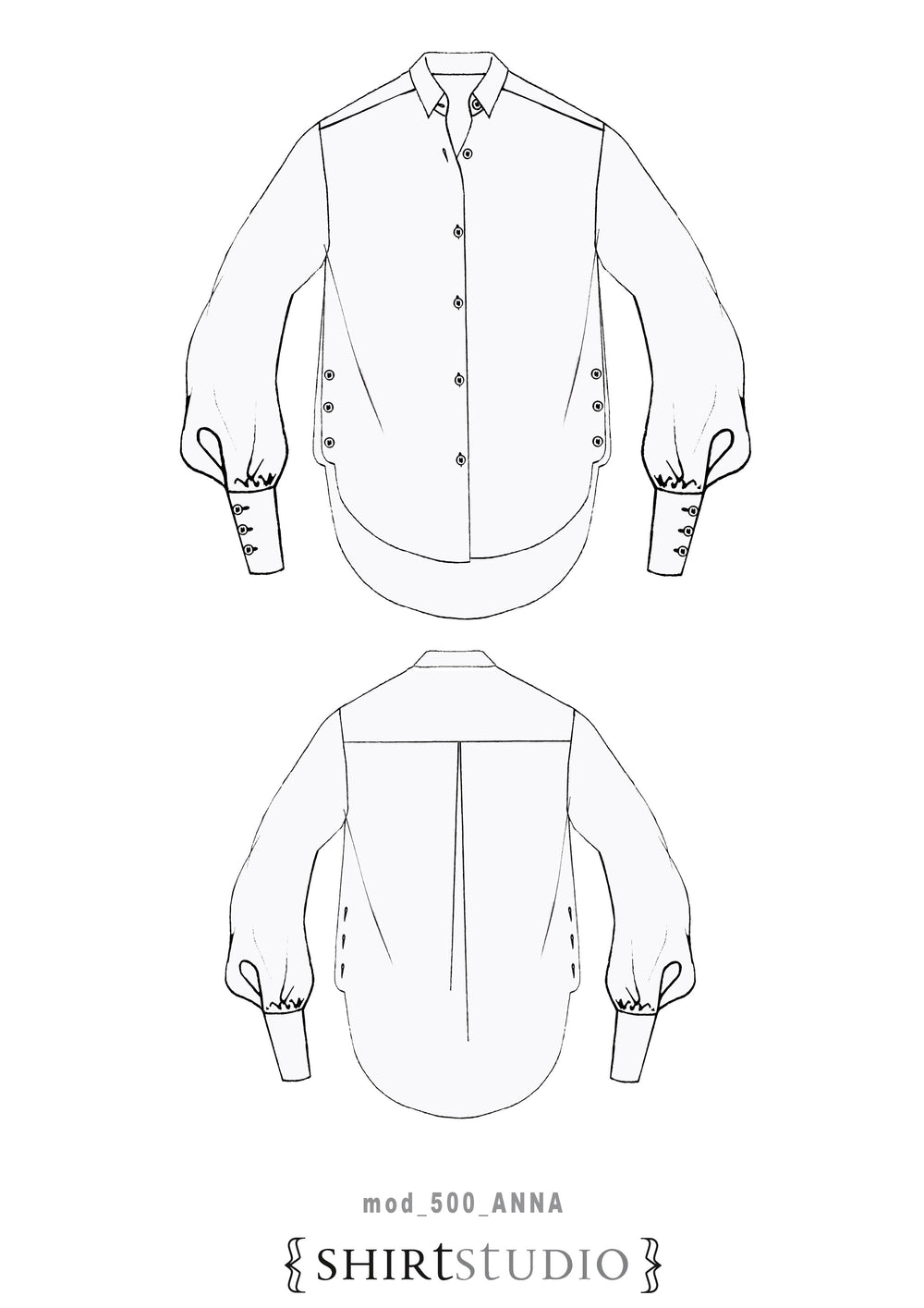 Cotton Poplin Shirt "Emanuel"