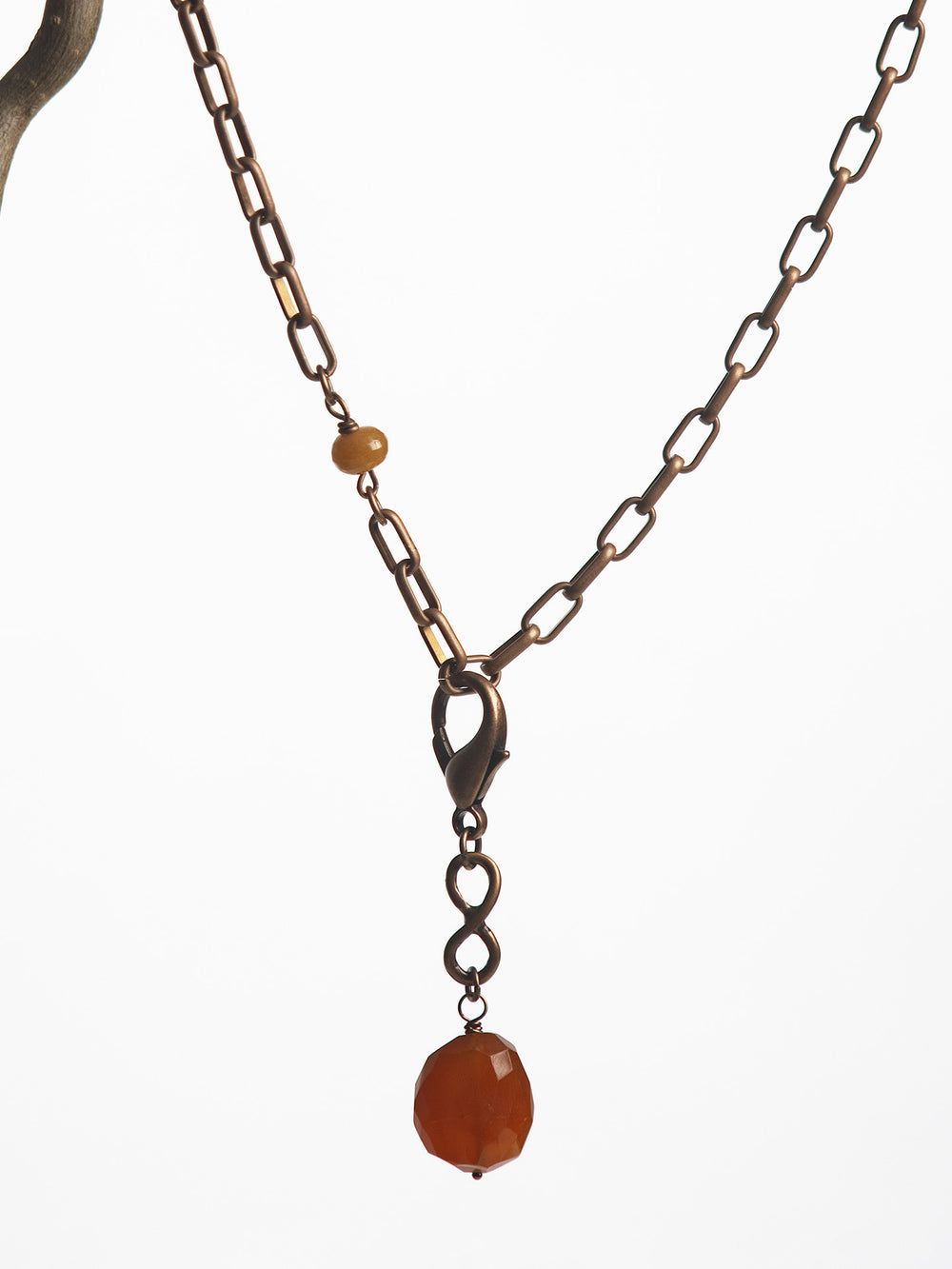 Pendant Necklace Carnelian