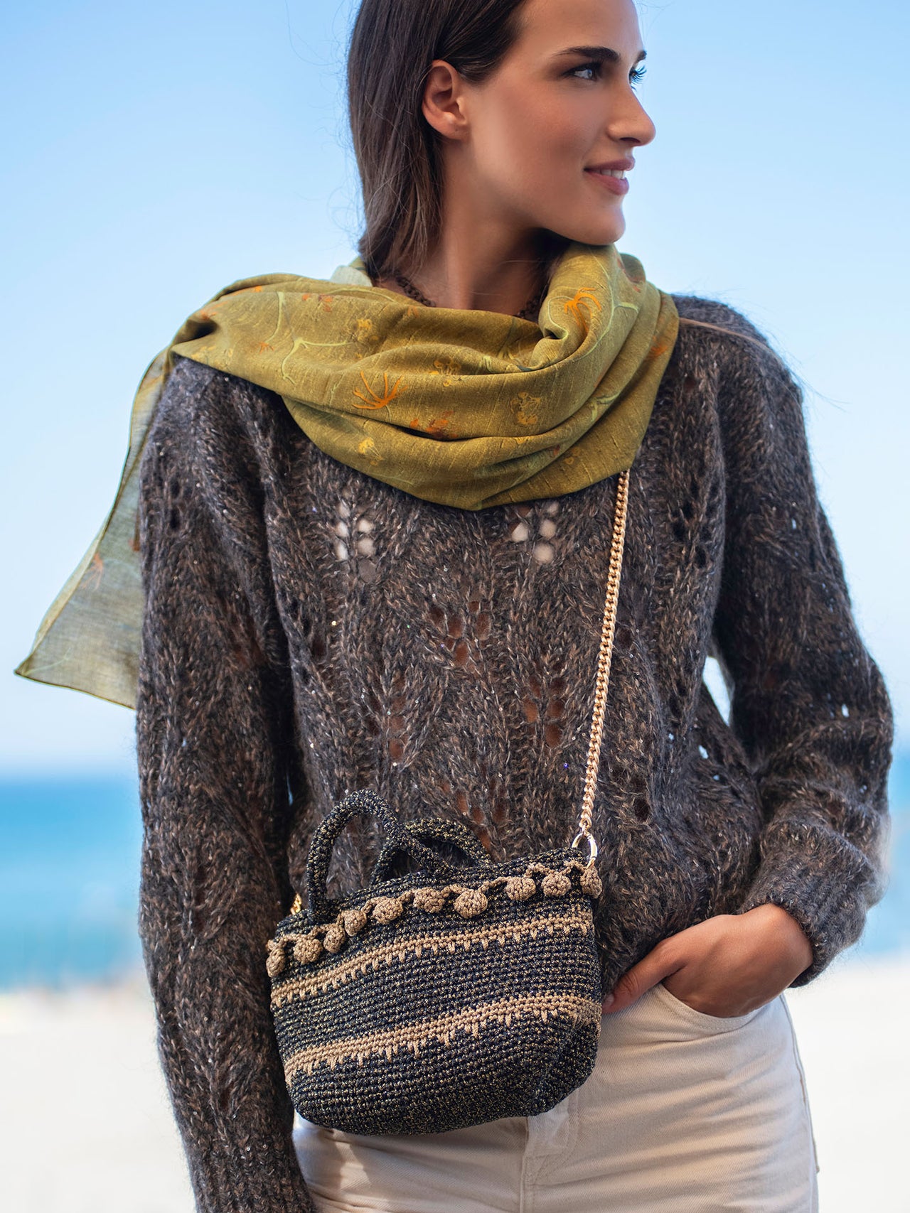 Women's Scarf “Oriental Ramage”