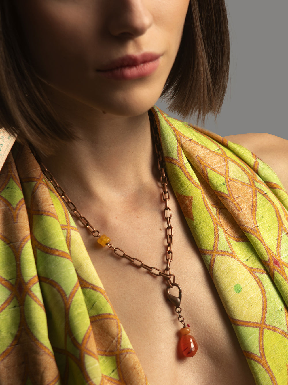 Pendant Necklace Carnelian