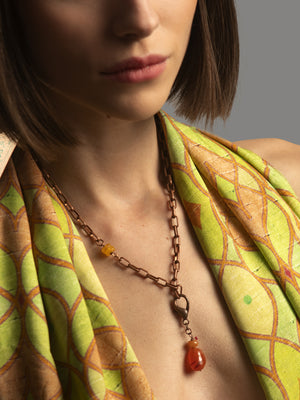 Pendant Necklace Carnelian