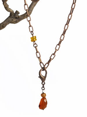 Pendant Necklace Carnelian
