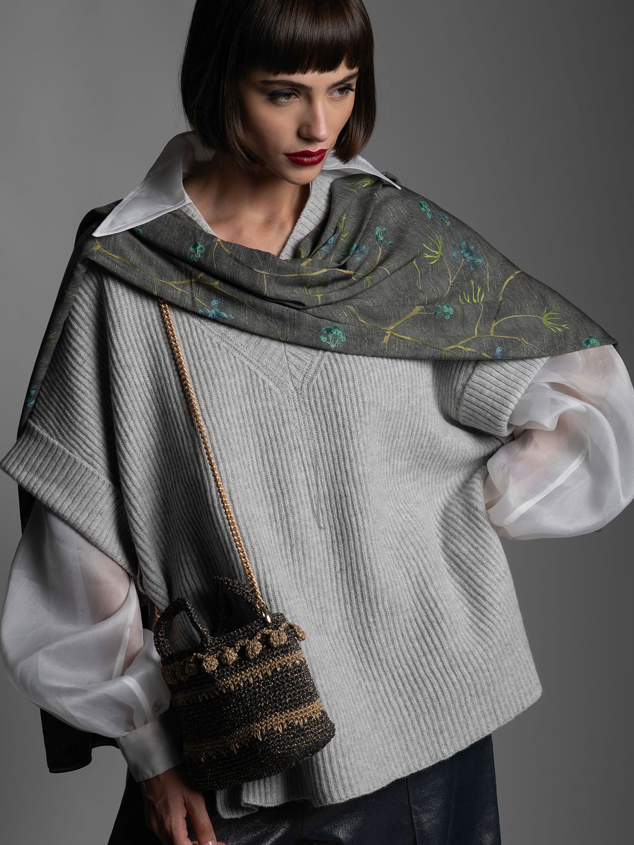 Women's Scarf “Oriental Ramage”