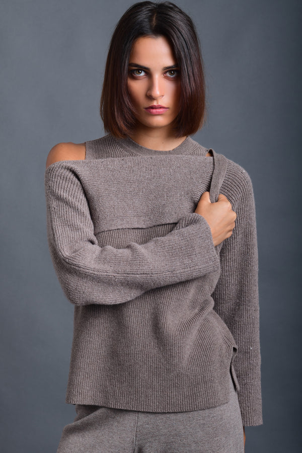 Women's Culotte Trousers Chestnut