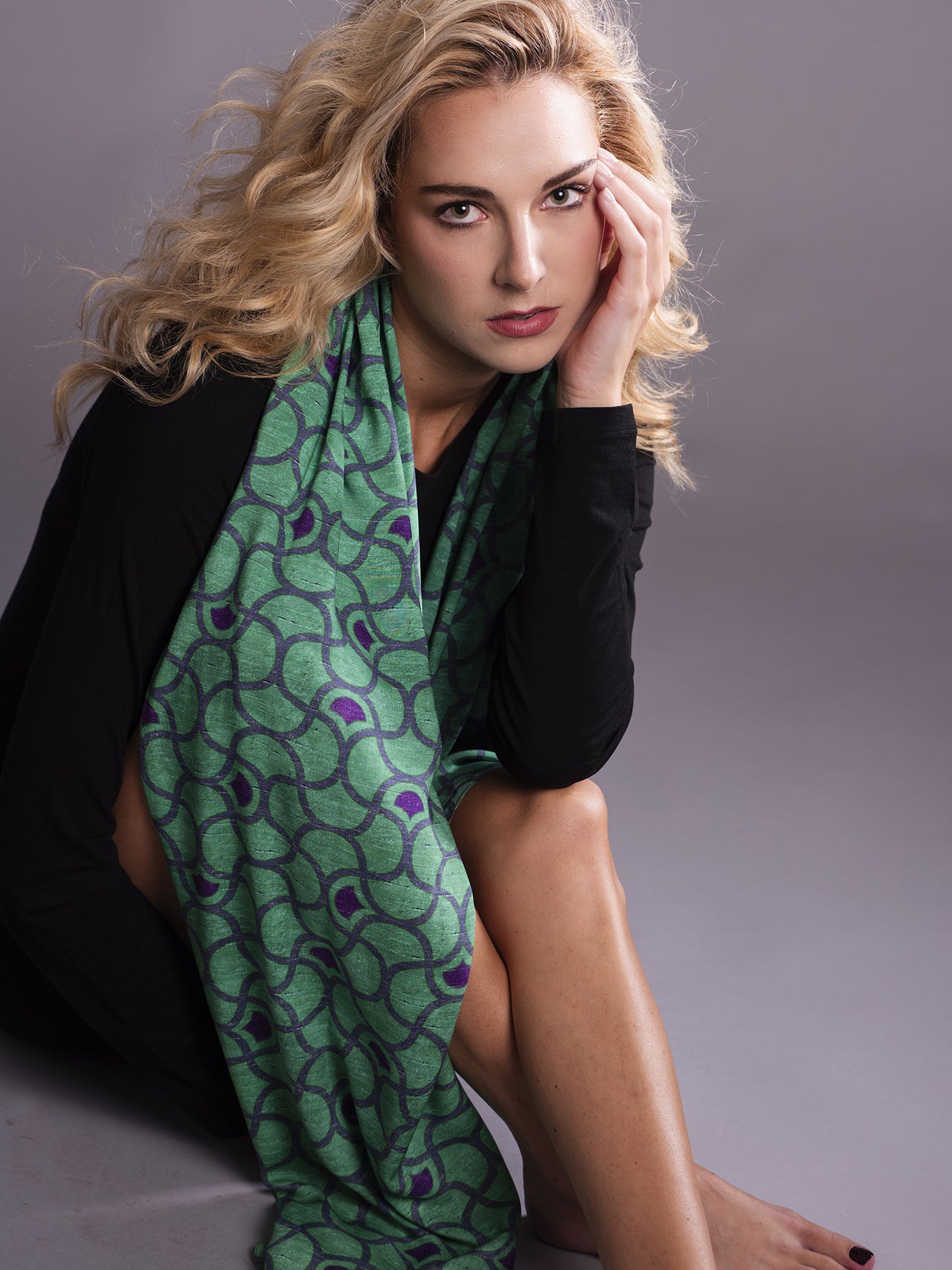 Women's Scarf “Madama Butterfly”