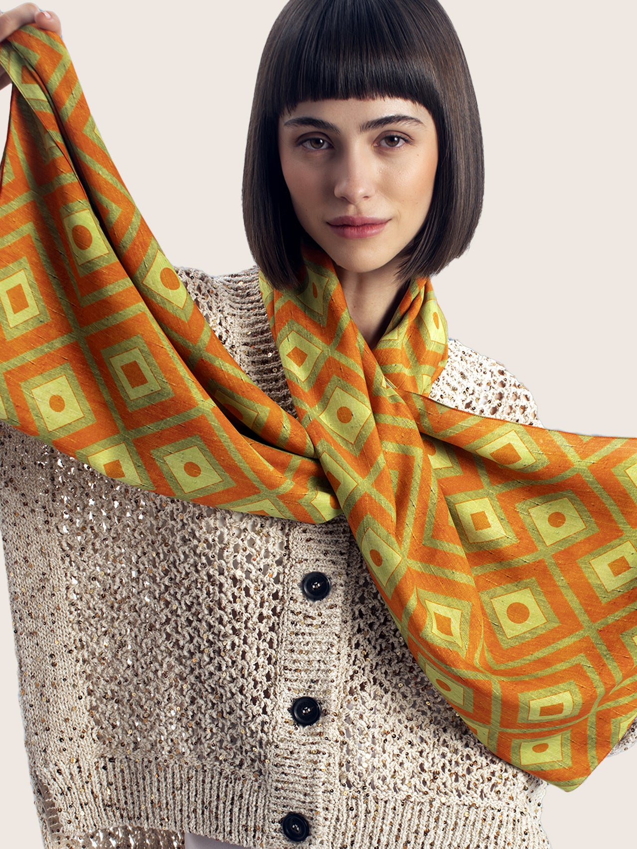 Women's Scarf “Horti di Porta Romana”