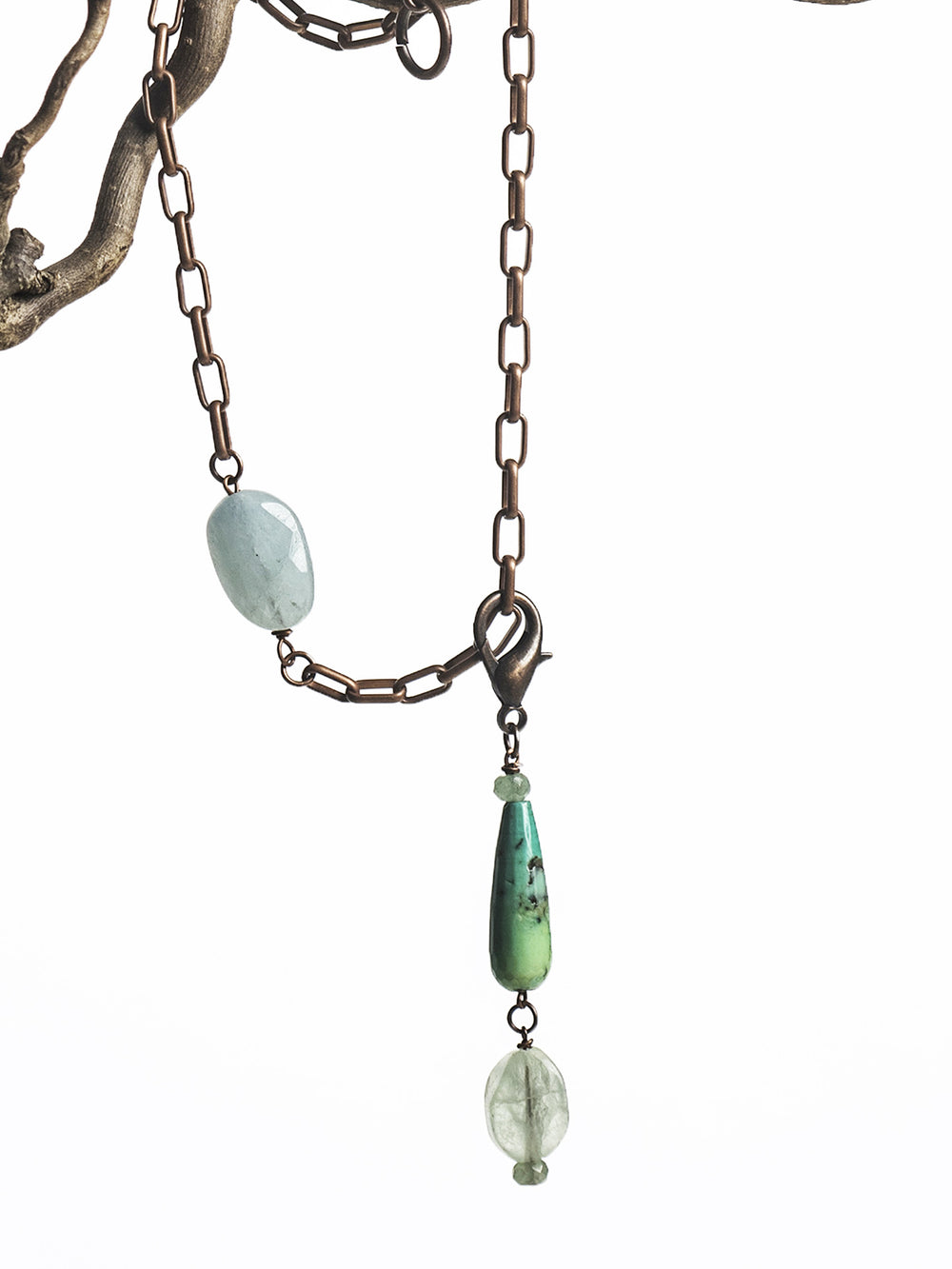 Pendant Necklace Chrysoprase