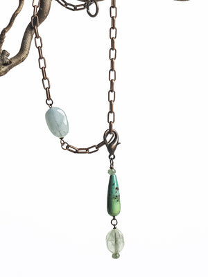 Pendant Necklace Chrysoprase