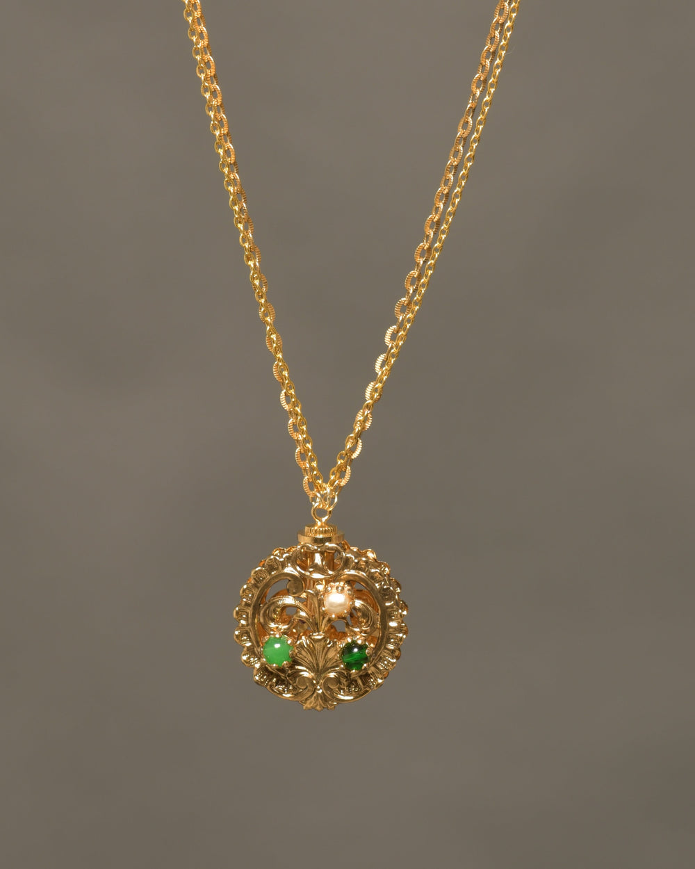 Women's Pendant Necklace Perfume Holder