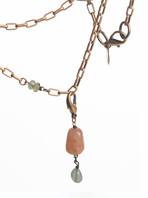 Pendant Necklace Rose Quartz