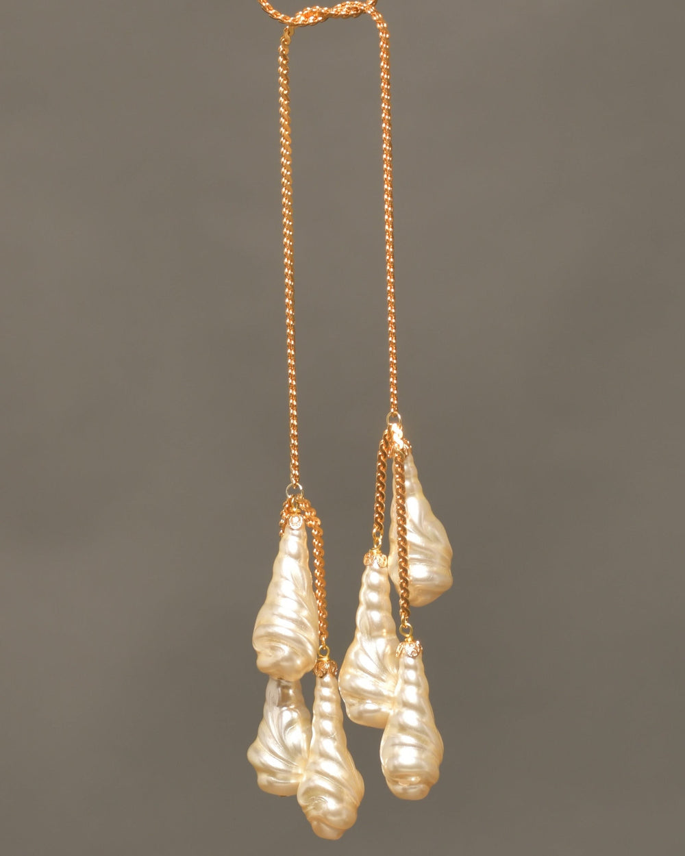 Women's Pendant Necklace "Moon Drops"