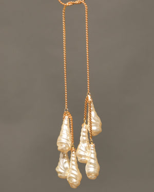 Women's Pendant Necklace "Moon Drops"
