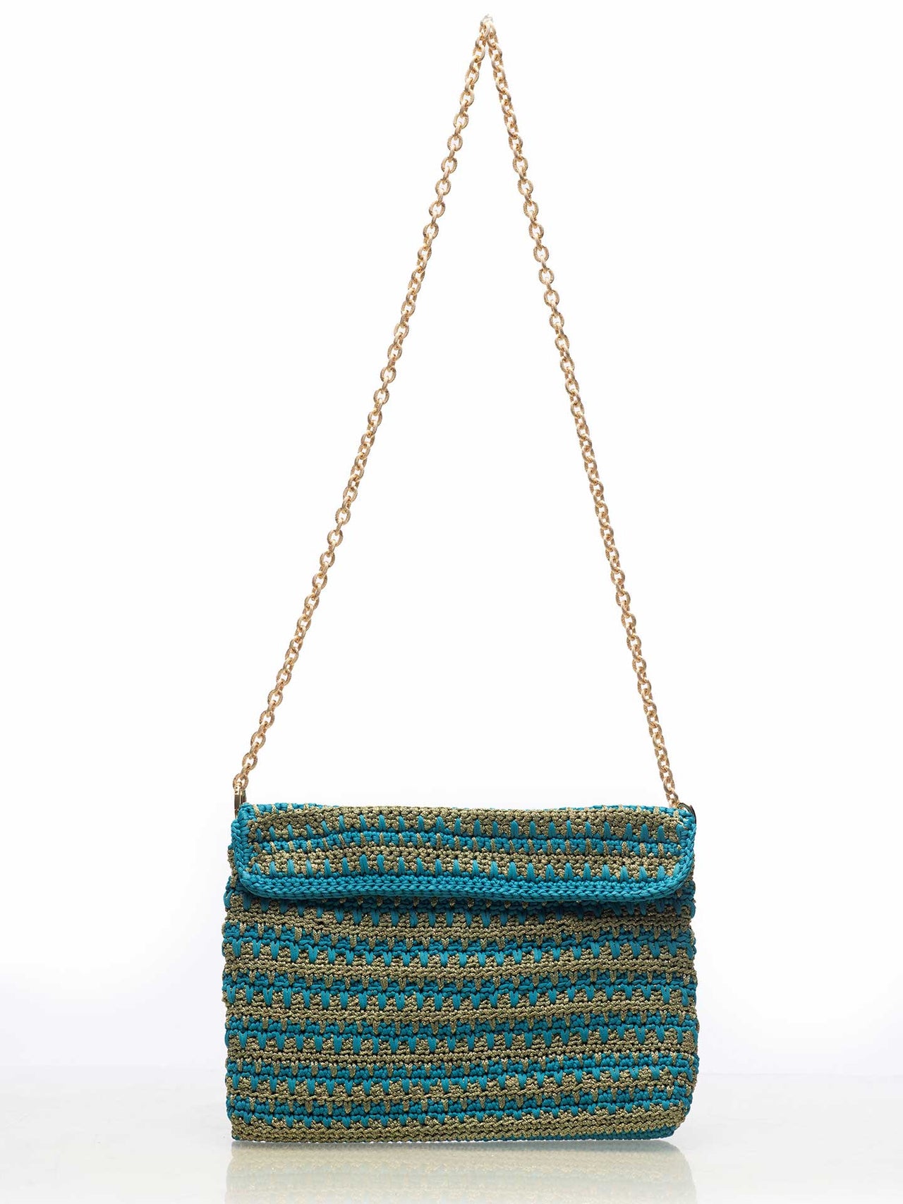 Crochet Tablet Sleeve Turquoise