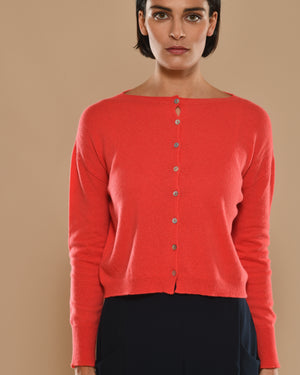 Women's Cashmere Cardigan Lacca