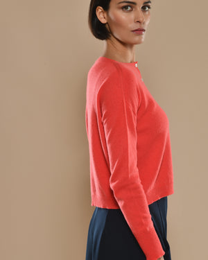 Women's Cashmere Cardigan Lacca