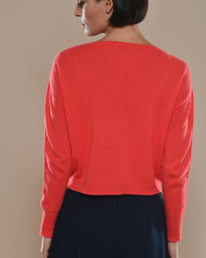 Women's Cashmere Cardigan Lacca