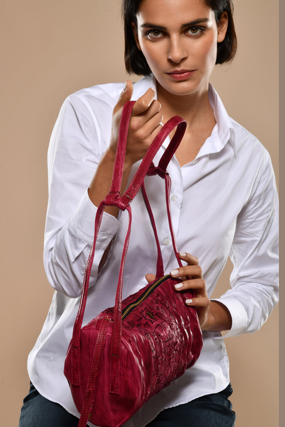 Women's Leather Mini Bag "Eloisa"