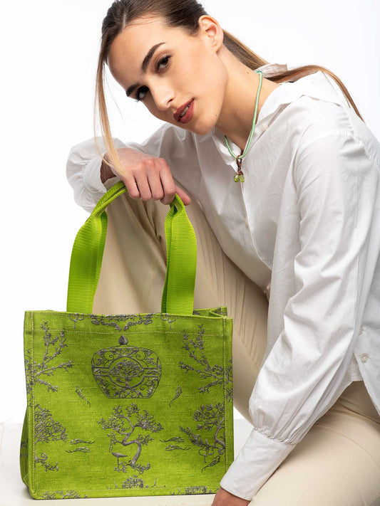 Women’s Tote Bag “Easy Smart” Acid Green