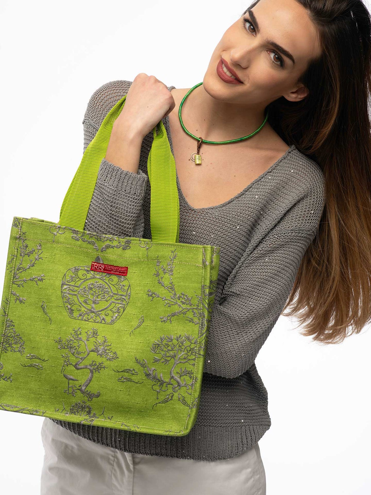 Women’s Tote Bag “Easy Smart” Acid Green