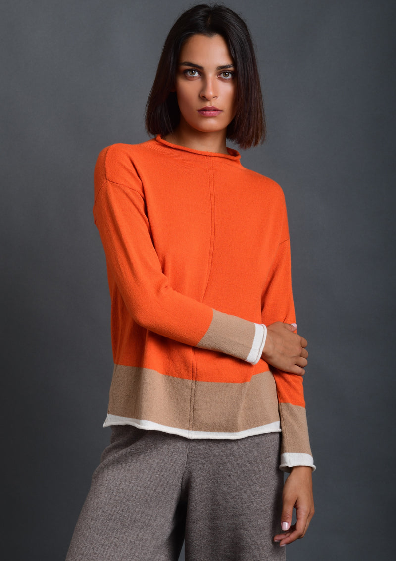 Women's Sweater Cashmere Silk Blend