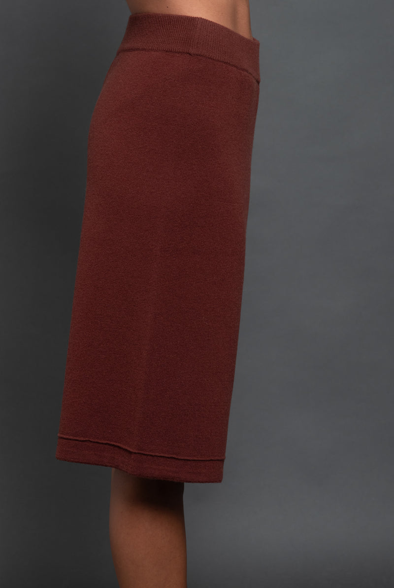 Women's Culotte Trousers Mahogany