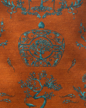 Women’s Cotton Tote Bag “St Tropez” Rusty Orange