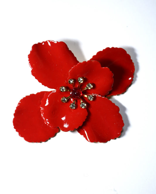 Brooch Floral-Motif